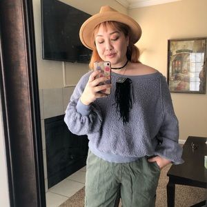 Free People Sweater Sweatshirt